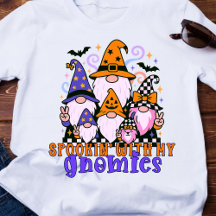 Spookin’ With My Gnomies: Retro Halloween Friends