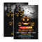 Spooktacular Dark Haunted House Halloween Party