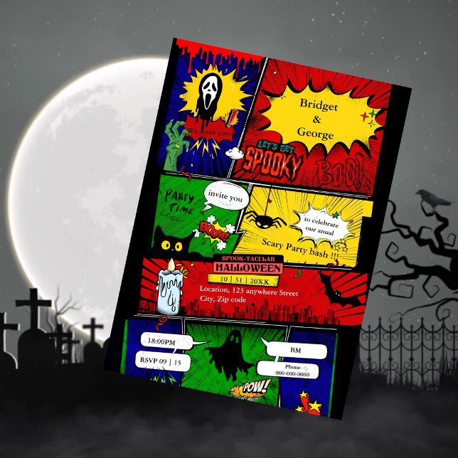 spooktacular ghost halloween comic story (Creator Uploaded)