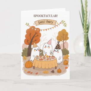 Spooktacular Ghost Party  Card