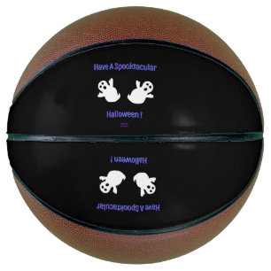 Spooktacular Ghosts Basketball