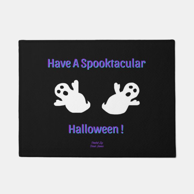 Spooktacular Ghosts Doormat (Front)