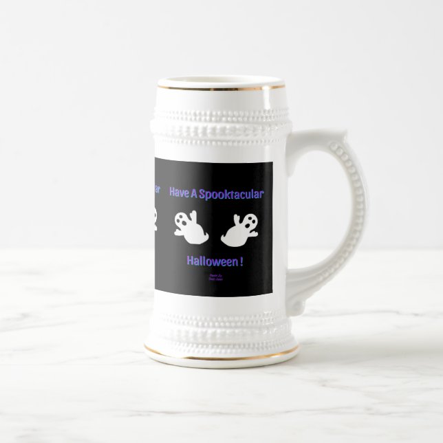 Spooktacular Ghosts Stein Mug (Right)
