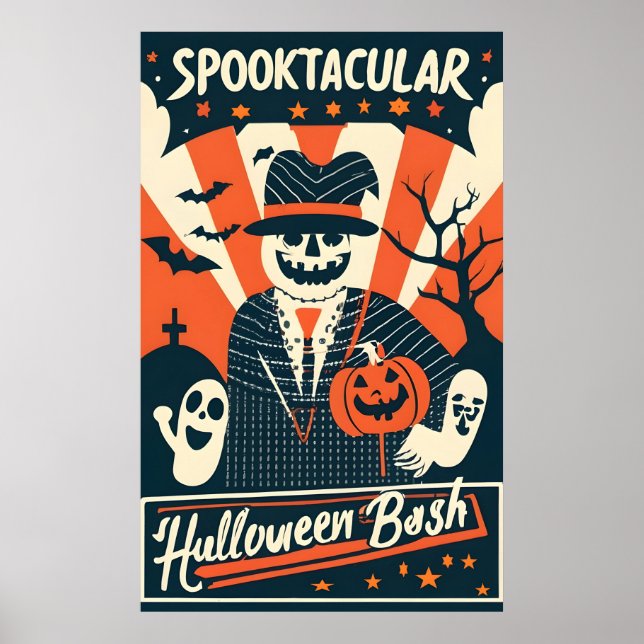 Spooktacular Halloween Bash Poster (Front)
