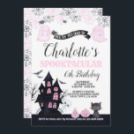 Spooktacular Halloween Birthday Invitation<br><div class="desc">Spooktacular Halloween Birthday Invitation. Edit this cute design with your own info!
More designs available in our shop.</div>