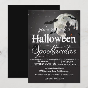 Spooktacular Halloween Costume Party Invitation