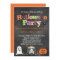 Spooktacular Halloween Party Chalkboard Invitation