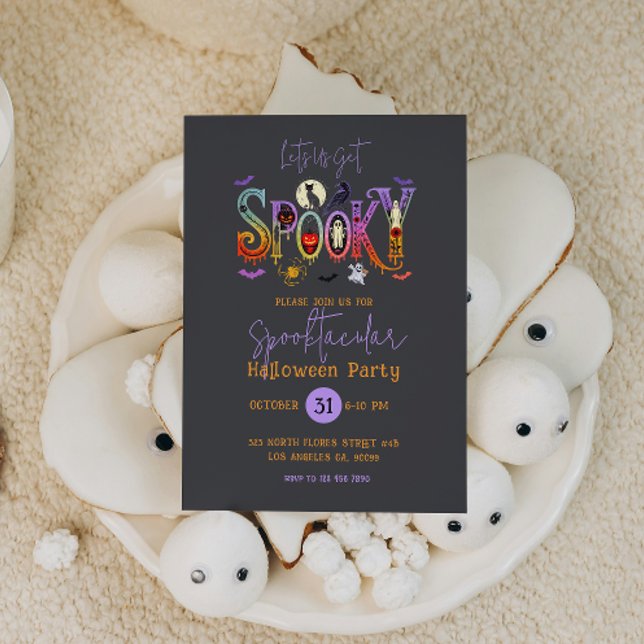 Spooktacular Halloween Party Invitation (Creator Uploaded)