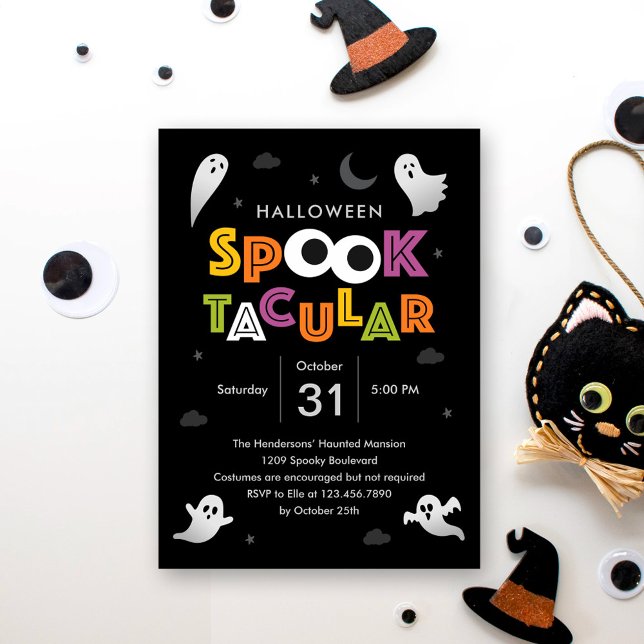 Spooktacular Halloween Party Invitation (Creator Uploaded)