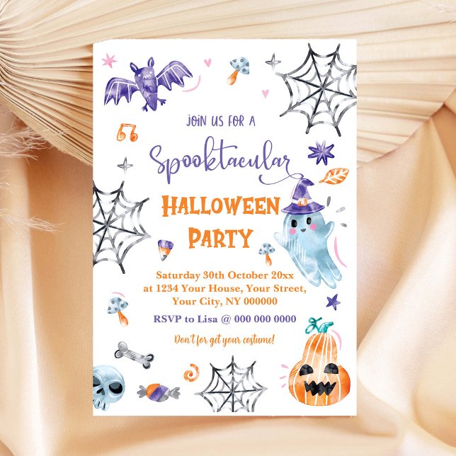 Spooktacular Halloween Party Invitation (Creator Uploaded)