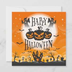 Spooktacular Halloween   Party Invitation