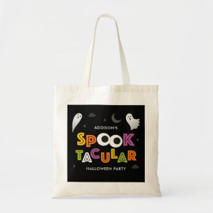 Spooktacular Halloween Personalized Treat Bag Tote