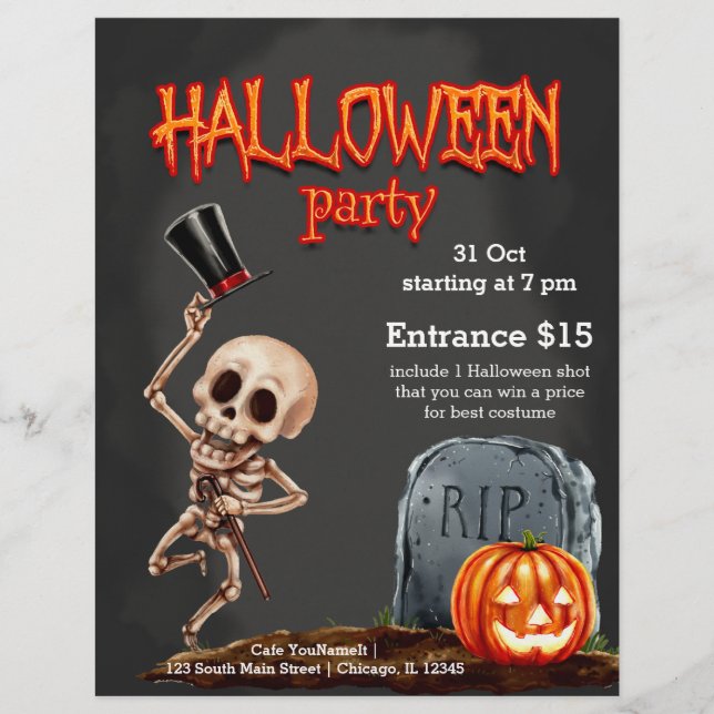 Spooktacular night flyer (Front)