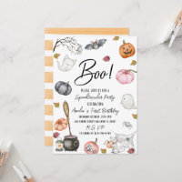 Spooktacular Party First Birthday Baby Shower