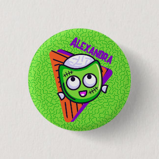 Spooktacular Personalized Zombie Button