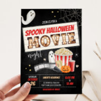 Spooktacular Scary Halloween Movie Night Party