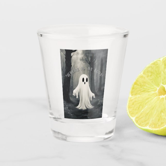Spooktacular Shot Glass (Front)