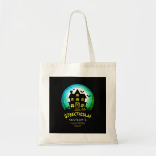 Spooktacular Spooky House Halloween Party Tote Bag