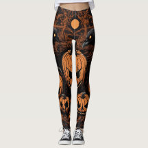 Spooktacular Style: Halloween Leggings Collection
