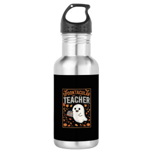 Spooktacular Teacher Halloween Ghost Design_1 532 Ml Water Bottle