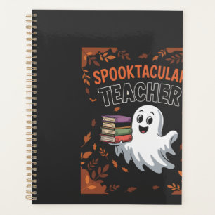 Spooktacular Teacher Halloween T-shirt Planner