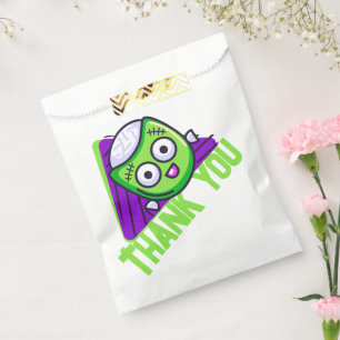 Spooktacular Zombie Thank You Gift Bags