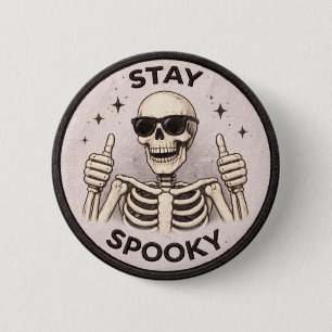 Spooky 2 Inch Round Button
