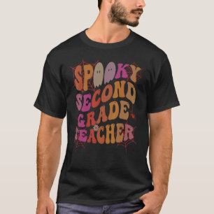 SPOOKY 2ND GRADE TEACHER Costume This Is My Fabool T-Shirt
