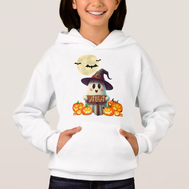 Spooky Adventure of a ghost name “Ava” (Front)