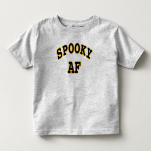 SPOOKY AF- HALLOWEEN UGLY TODDLER T-SHIRT