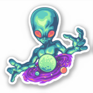 Spooky Alien And His Galaxy