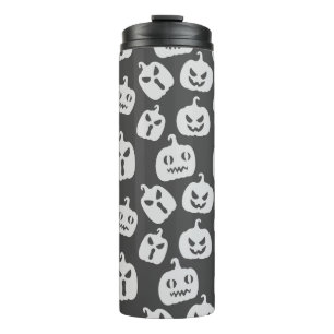 Spooky and Smile Pumpkin Thermal Tumbler