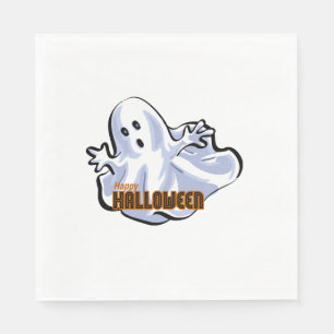 Spooky Animals Ghost Napkin