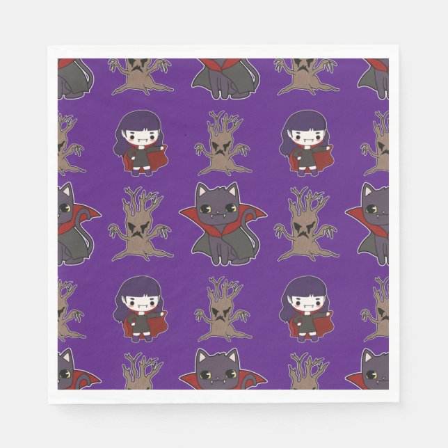 Spooky Anime Napkin (Front)
