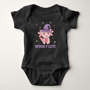 Spooky Axolotl Lovers Cute Animals For Halloween Baby Bodysuit