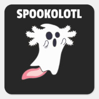 Spooky Axolotl Lovers Cute Animals For Halloween