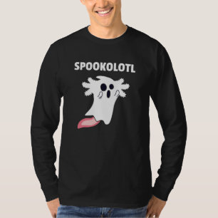 Spooky Axolotl Lovers Cute Animals For Halloween T-Shirt