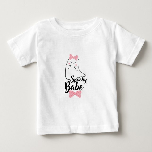 Spooky Babe Ghost Bodysuit (Front)