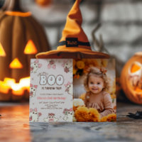 Spooky Babe Retro Halloween Second Birthday Photo