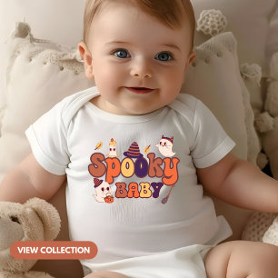 Spooky Baby Halloween Mommy and Me Matching Bodysuit