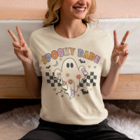 Spooky Baby Retro Ghost Plaid