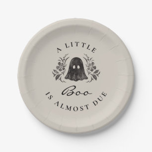 Spooky Baby Shower Plate