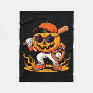 Spooky baseball halloween costumes mens boys t fleece blanket