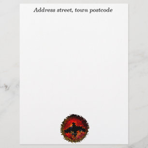 Spooky Bat Letterhead