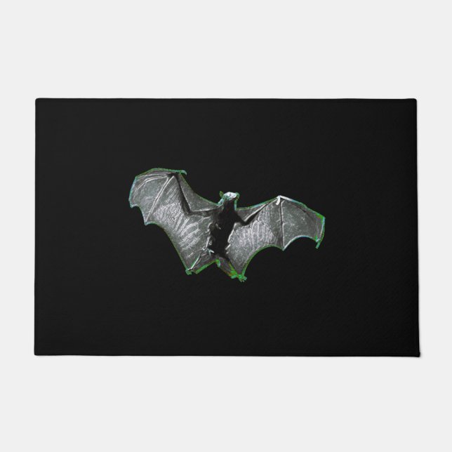 Spooky Bat T Doormat (Front)