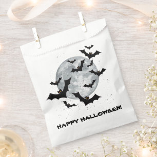 Spooky Bats Happy Halloween Party Favour Bag