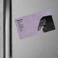 Spooky Black Crow Raven Face