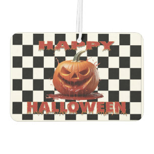 Spooky Bloody Pumpkin Halloween Air Freshener