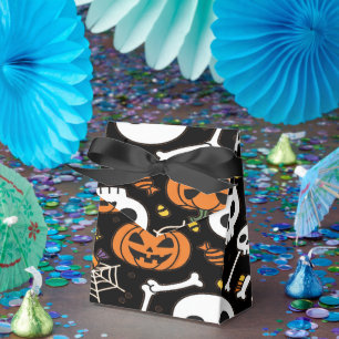 Spooky Bones And Skeletons For Halloween Favor Box