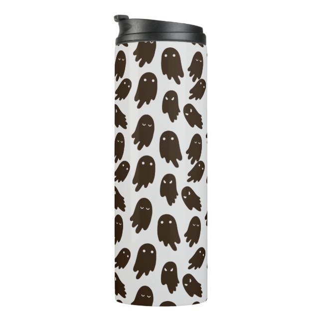 Spooky Boo Ghost Thermal Tumbler (Rotated Right)